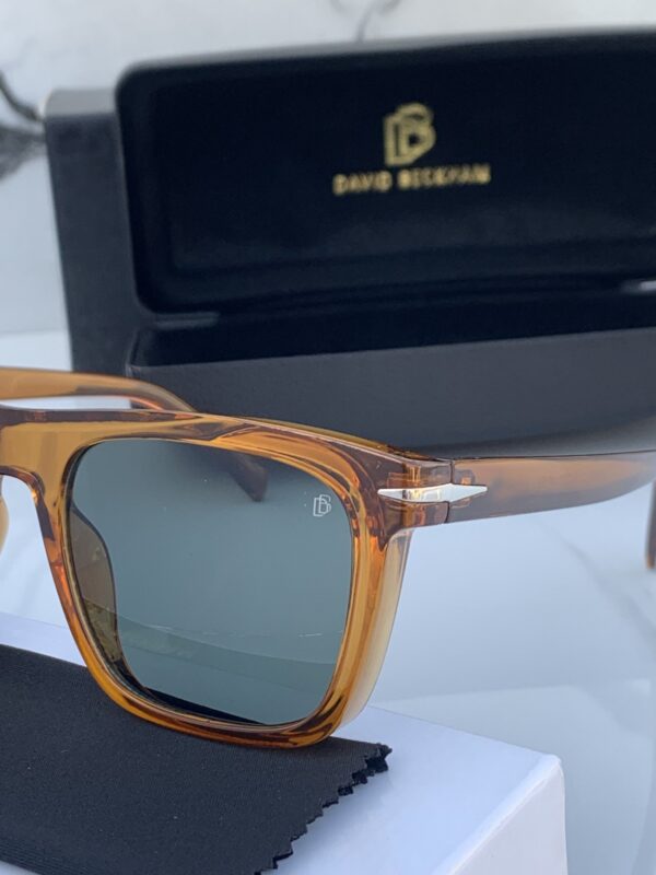 Branded DB Brown Sunglasses Grey (With Original Kit) - Image 2