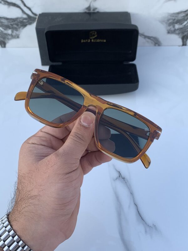 Branded DB Brown Sunglasses Grey (With Original Kit) - Image 5