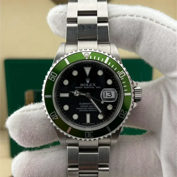 2008 Rolex Submariner Date “Kermit” - Image 4