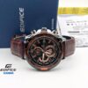Edifice Brown Leather Watch