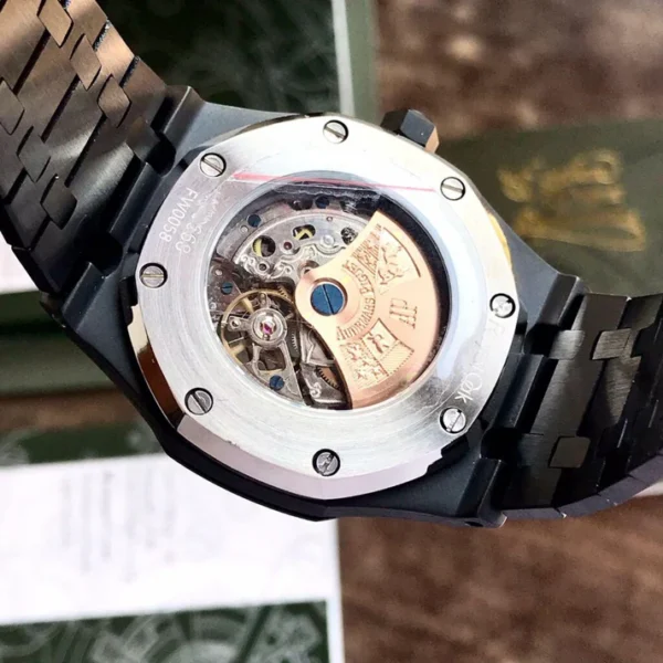 Audemars Piguet Skeleton AP Royal Oak Black Skeleton Metal - Image 3