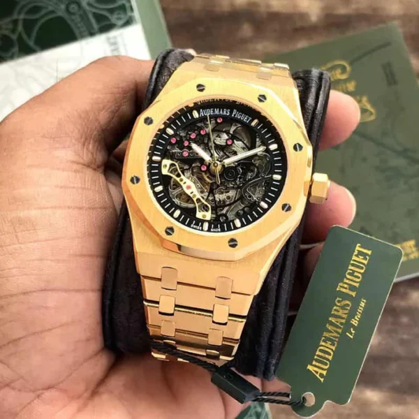 Audemars Piguet Skeleton AP Royal Oak Gold Skeleton Metal - Image 5
