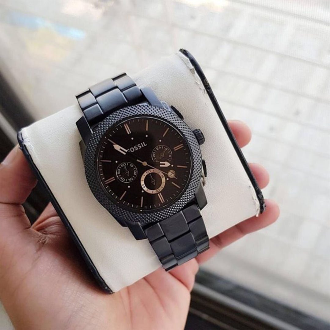 Fossil Fs4682 Metal Black Watch - Image 3