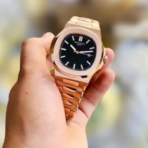 Patek Phillipe Nautilus Rosegold Metal Watch QURTAZ