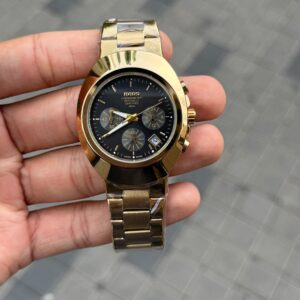 Rado 100M chronograph Gold black