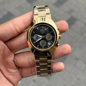 Rado 100M chronograph Gold black