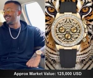 Rolex Daytona eyes of tiger  Hardik Pandya Edition