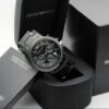 Emporio Armani chronograph black metal
