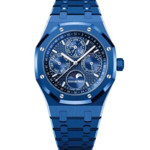 Audemars Piguet AP Royal Oak Dark blue Chronograph Metal watch