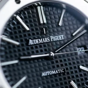 Audemars Piguet AP Royal Oak Silver Black Metal