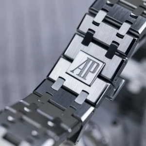 Audemars Piguet AP Royal Oak Silver Black Metal
