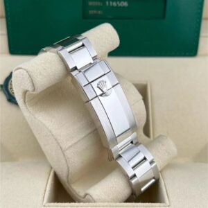 2021 Rolex Daytona Platinum / Ceramic / Ice-Blue / Baguette Diamond-Set