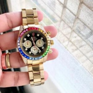 ROLEX RAINBOW FULL GOLD TOP PRIMIUM QUILTY WATCH