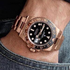 Rolex Gmt Master 2 New Rose Gold Edition Oyster Strap
