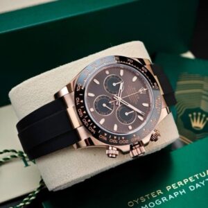 Rolex Daytona Cosmographer Oysterflex Brown Dial Automatic Premium Watch