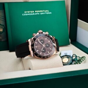 Rolex Daytona Cosmographer Oysterflex Brown Dial Automatic Premium Watch