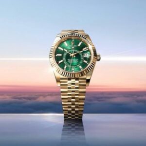Rolex Sky Dweller Gold Green Dial Jubilee Strap (2026) Automatic Premium Watch