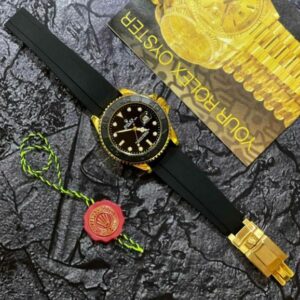 Role_x Oyster Perpetual Yach Master Battery Gold