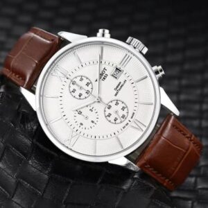 Tisso_t 1853 Chemin Brown-Silver-White