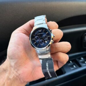 Emporio Arman_i Classic Silver-Blue