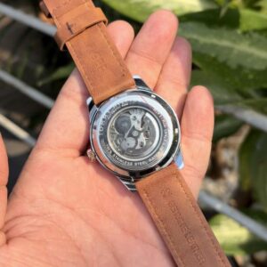 Tommy_hilfiger Automatic Leather LightBrown-Copper-White