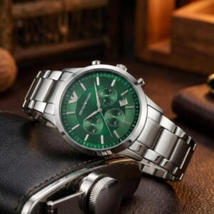 Emporio Arman_i Classic Silver-Green
