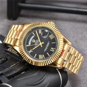 Role_x Oyster Perpetual Day Date 40 Battery Gold-Black