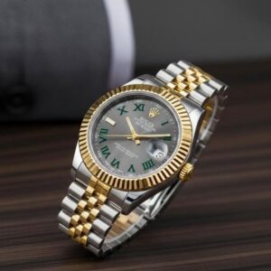 Role_x Oyster Perpetual Date Just Grey