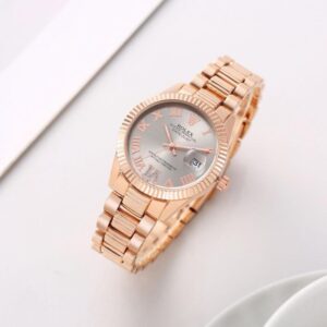 Role_x Oyster perpetual Date just Copper-Grey